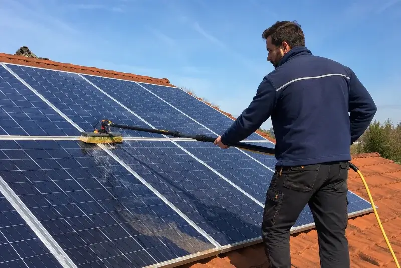 Nettoyage et entretien de panneaux solaires à Orthevielle