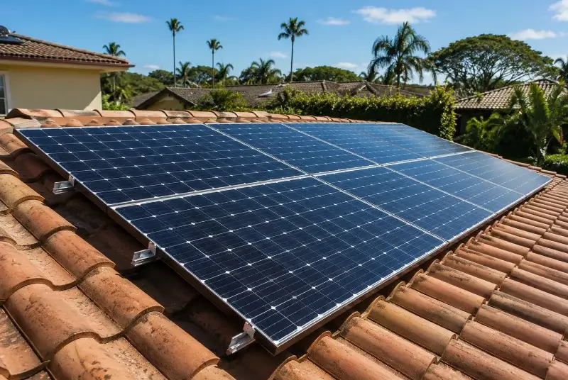 Installation de panneaux solaires à Orthevielle